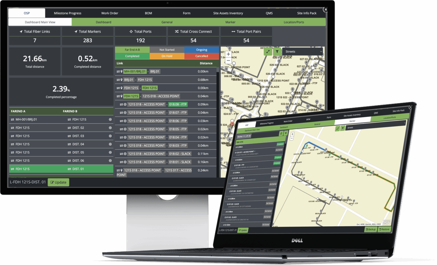 NEXSYS ONE Fibre Infrastructure Management Software NEXSYS ONE